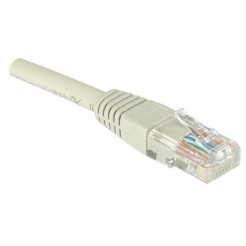 Câble ethernet RJ45 Cat. 5e - Ivoire - 10 mètres - CUC