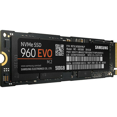 Samsung Série 960 EVO, 500 Go, M.2 (Type 2280)