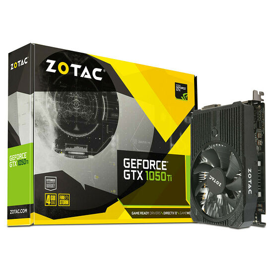 Zotac GeForce GTX 1050 Ti Mini, 4 Go