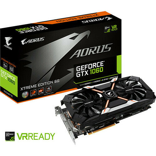Gigabyte AORUS GeForce GTX 1060 XTREME Edition, 6 Go