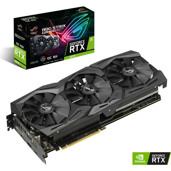 Asus GeForce RTX 2070 ROG STRIX OC, 8 Go
