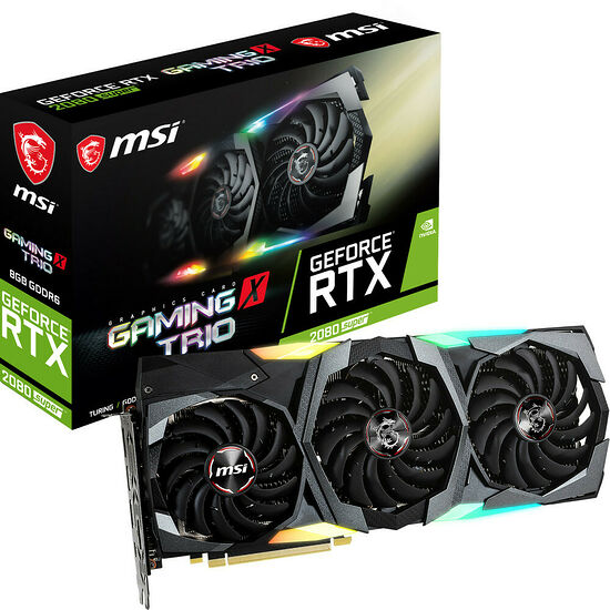 MSI GeForce RTX 2080 SUPER GAMING X TRIO