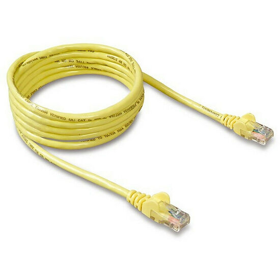 Câble ethernet RJ45 CAT6 STP - 50 cm - Jaune - Belkin