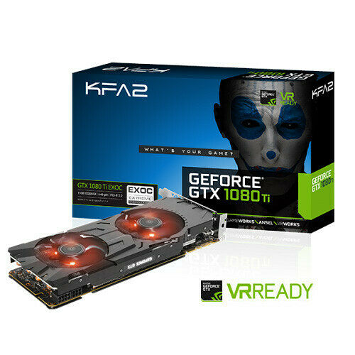 KFA2 GeForce GTX 1080 Ti EXOC Black, 11 Go