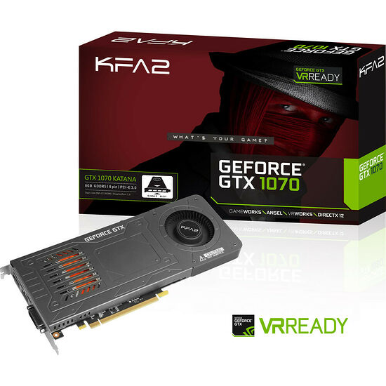 KFA2 GeForce GTX 1070 KATANA, 8 Go