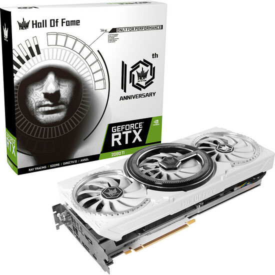 KFA2 GeForce RTX 2080 Ti HOF 10th Anniversary, 11 Go