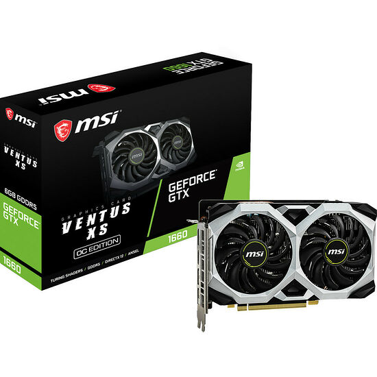 MSI GeForce GTX 1660 VENTUS XS 6G OC