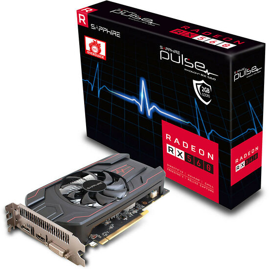Sapphire Radeon RX 560 PULSE, 2 Go