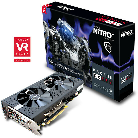 Sapphire Radeon RX 580 NITRO+, 8 Go