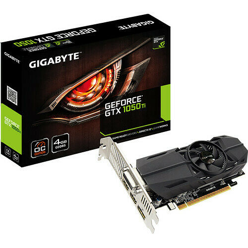 Gigabyte GeForce GTX 1050 Ti OC Low Profile