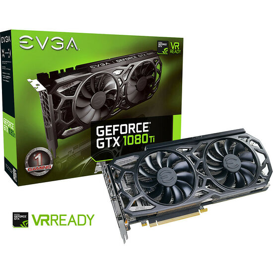 EVGA GeForce GTX 1080 Ti SC Black Edition GAMING iCX, 11 Go