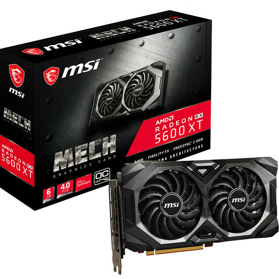 MSI Radeon RX 5600 XT MECH OC (14 Gbps)