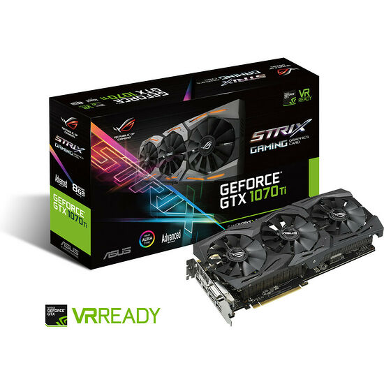 Asus GeForce GTX 1070 Ti ROG STRIX A8G GAMING, 8 Go