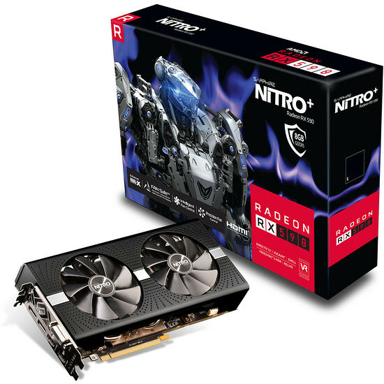Sapphire Radeon RX 590 NITRO+ 8GD5 OC, 8 Go