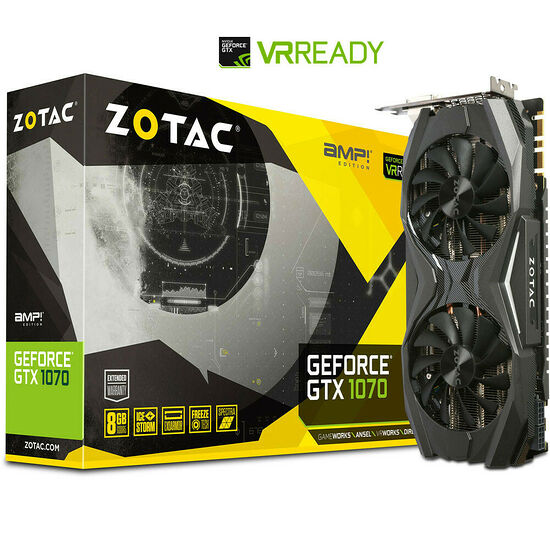 Zotac GeForce GTX 1070 AMP!, 8 Go