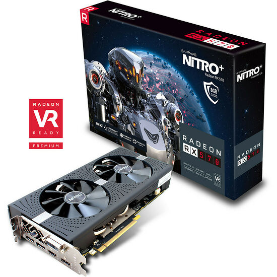 Sapphire Radeon RX 570 NITRO+, 8 Go