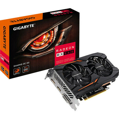Gigabyte Radeon RX 560 GAMING OC, 2 Go