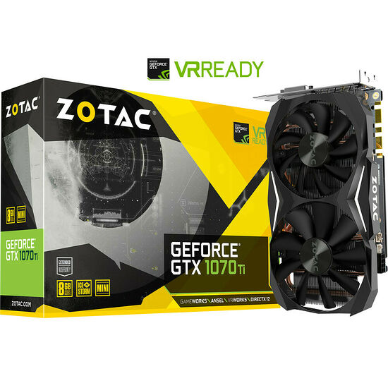 Zotac GeForce GTX 1070 Ti Mini, 8 Go