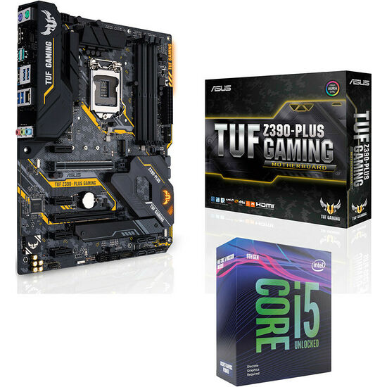 Intel Core i5-9600KF (3.7 GHz) + Asus TUF Z390-PLUS GAMING