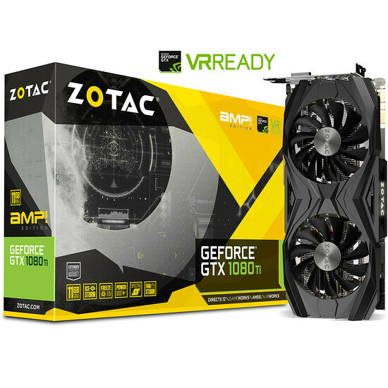 Zotac GeForce GTX 1080 Ti AMP!, 11 Go