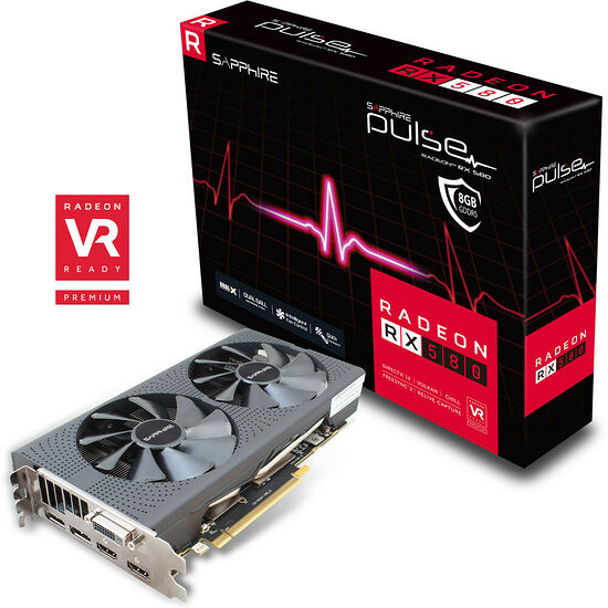 Sapphire Radeon RX 580 PULSE (8 Go)