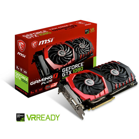 MSI GeForce GTX 1080 GAMING X+, 8 Go