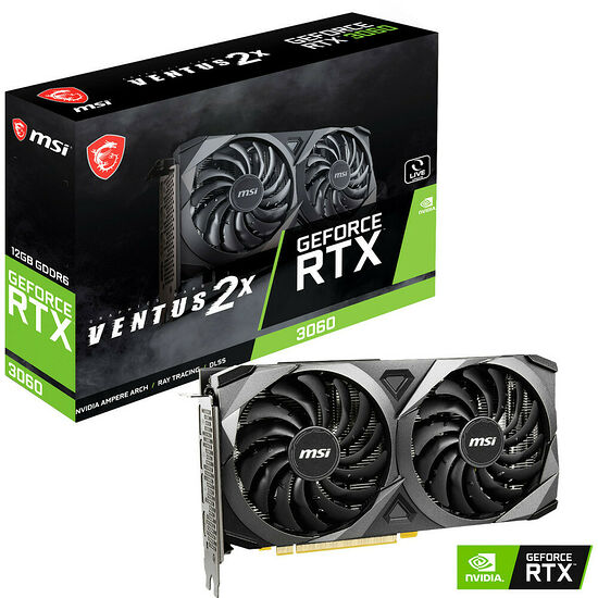 MSI GeForce RTX 3060 VENTUS 2X