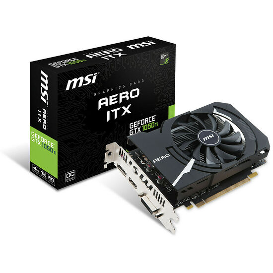 MSI GeForce GTX 1050 Ti AERO ITX 4G OCV1