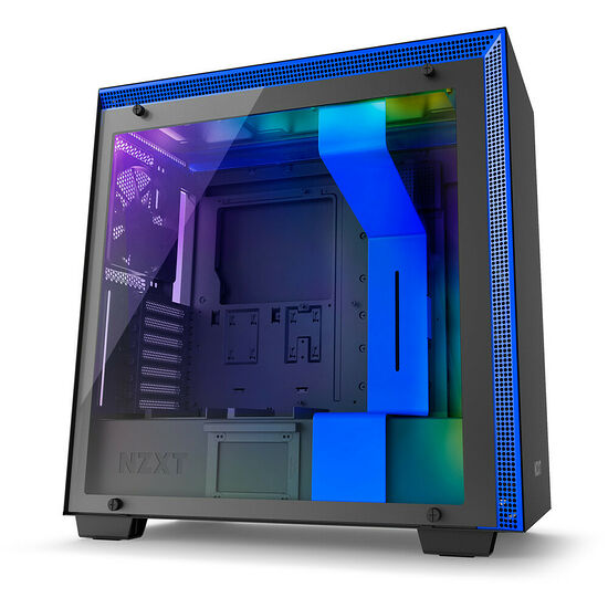 NZXT H700i - Noir mat/Bleu