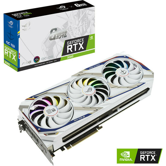 Asus GeForce RTX 3080 ROG STRIX O10G GUNDAM