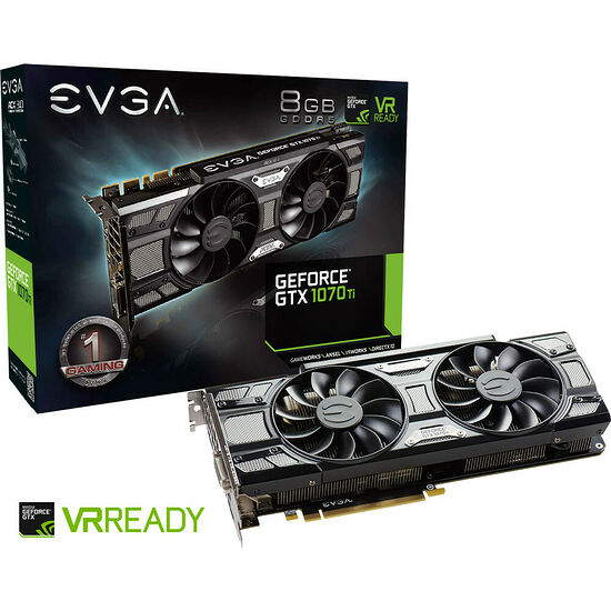 EVGA GeForce GTX 1070 Ti SC GAMING ACX 3.0 Black Edition