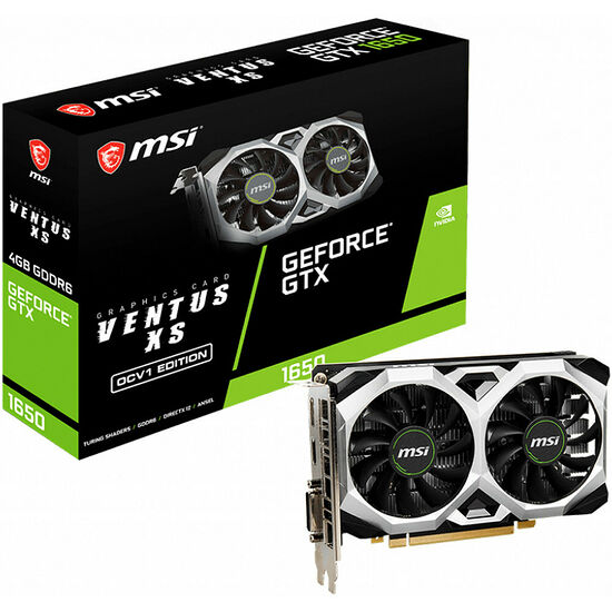 MSI GeForce GTX 1650 D6 VENTUS XS OCV1