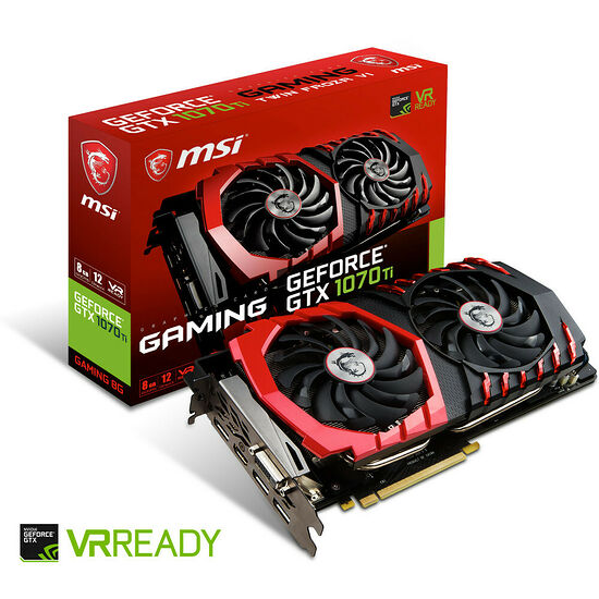 MSI GeForce GTX 1070 Ti GAMING, 8 Go