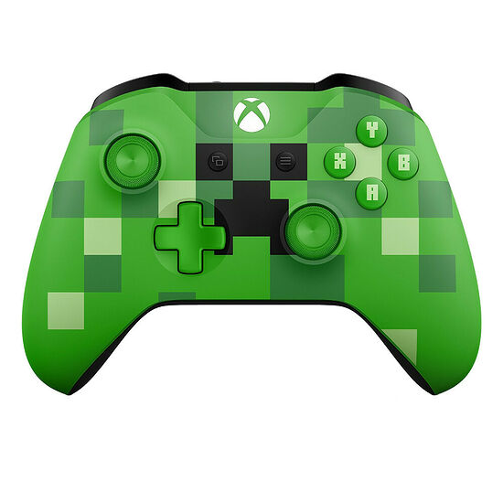 Microsoft Manette sans fil V3 - Edition limitée Minecraft - Xbox one / PC