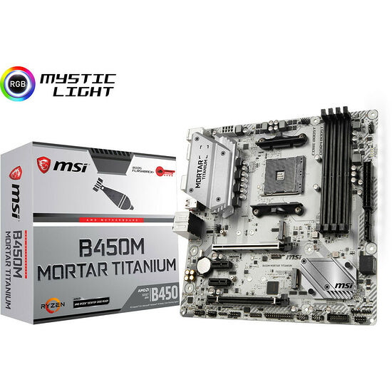 MSI B450M MORTAR TITANIUM