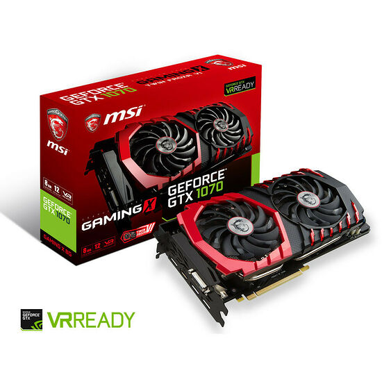 MSI GeForce GTX 1070 GAMING X, 8 Go