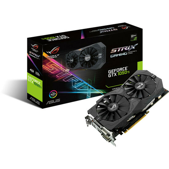 Asus GeForce GTX 1050 Ti ROG STRIX OC, 4 Go