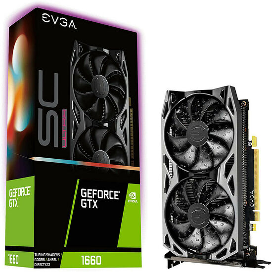 EVGA GeForce GTX 1660 SC ULTRA GAMING