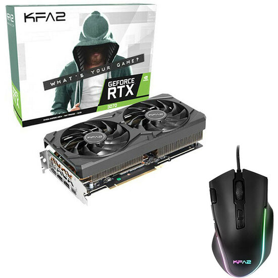 KFA2 GeForce RTX 3070 (1-Click OC) (LHR) + SLIDER-01