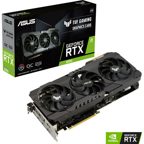 Asus GeForce RTX 3080 TUF O12G GAMING (12 Go) (LHR)
