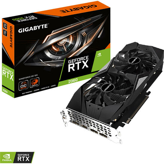 Gigabyte GeForce RTX 2060 WINDFORCE OC (12 Go)