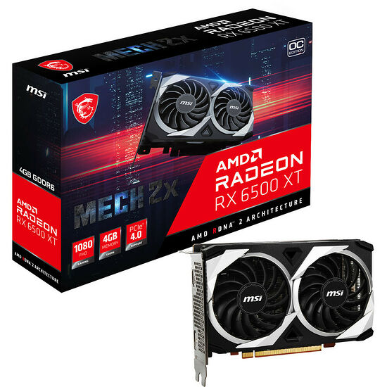 MSI Radeon RX 6500 XT MECH 2X OC