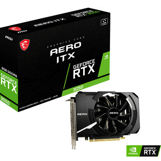 MSI GeForce RTX 3050 AERO ITX (LHR)