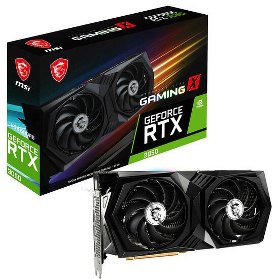 MSI GeForce RTX 3050 GAMING X (LHR)