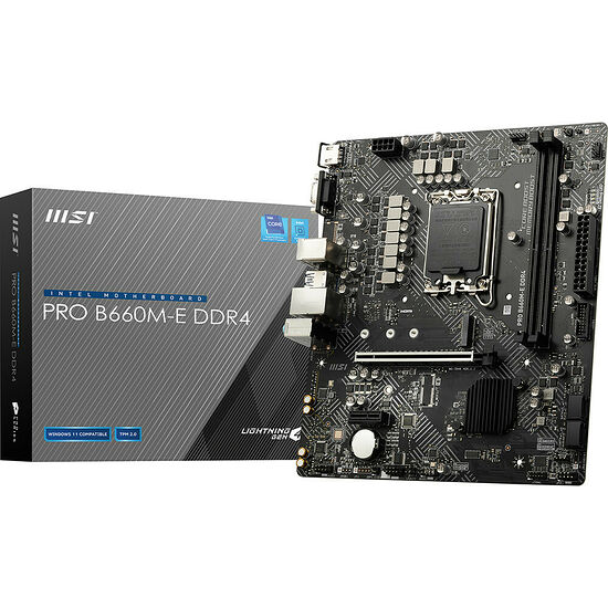MSI PRO B660M-E DDR4