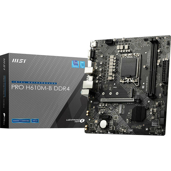 MSI PRO H610M-B DDR4