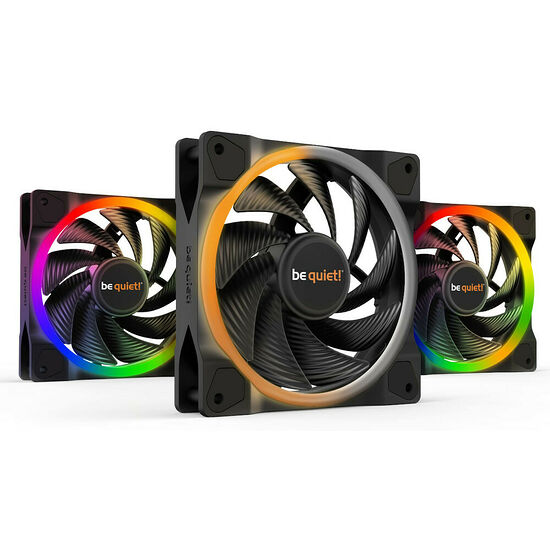 be quiet! Light Wings PWM - 120 mm (Pack de 3)