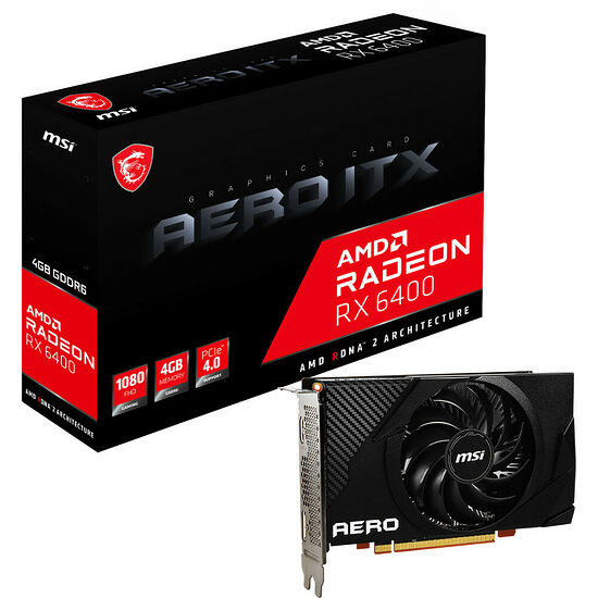 MSI Radeon RX 6400 AERO ITX