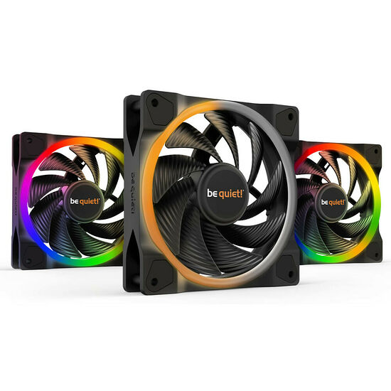 be quiet! Light Wings PWM High Speed - 120 mm (Pack de 3)
