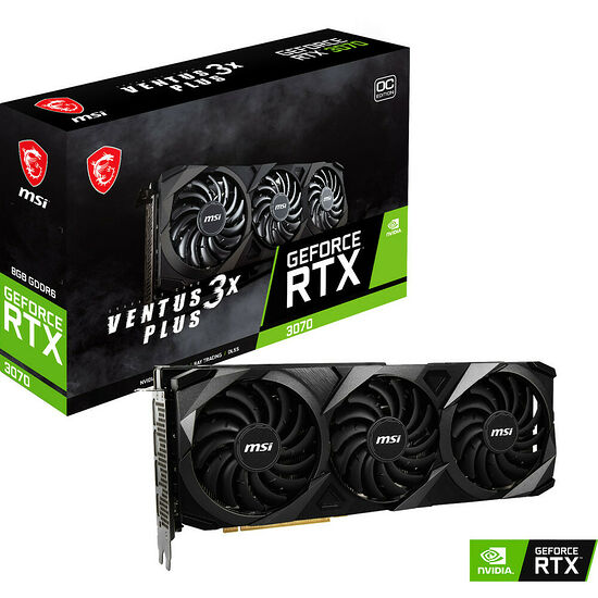 MSI GeForce RTX 3070 VENTUS 3X PLUS OC (LHR)